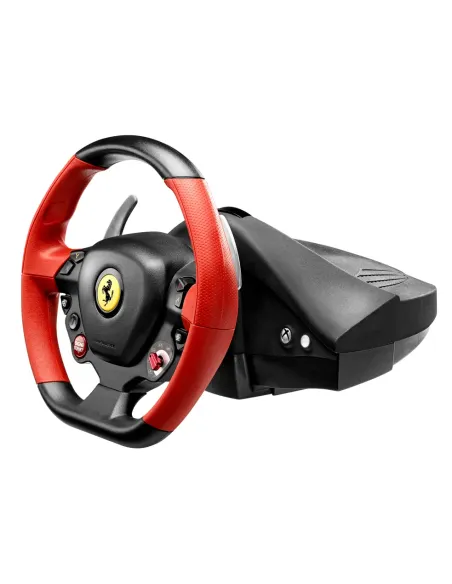 Thrustmaster Ferrari 458 Spider Negro, Rojo USB Volante + Pedales Xbox One