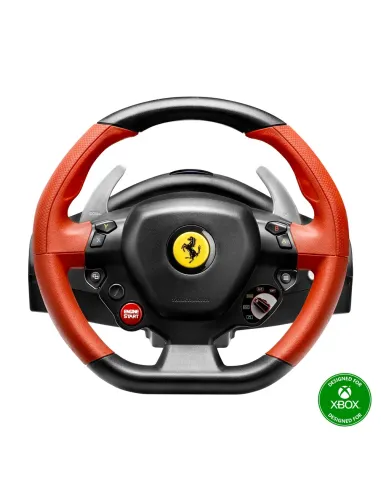 Thrustmaster Ferrari 458 Spider Negro, Rojo USB Volante + Pedales Xbox One