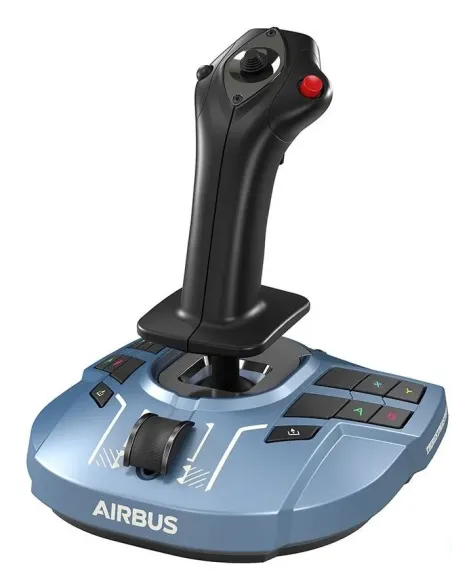 Thrustmaster TCA Sidestick X Airbus Edition Negro, Gris USB Palanca de mando Analógico PC, Xbox