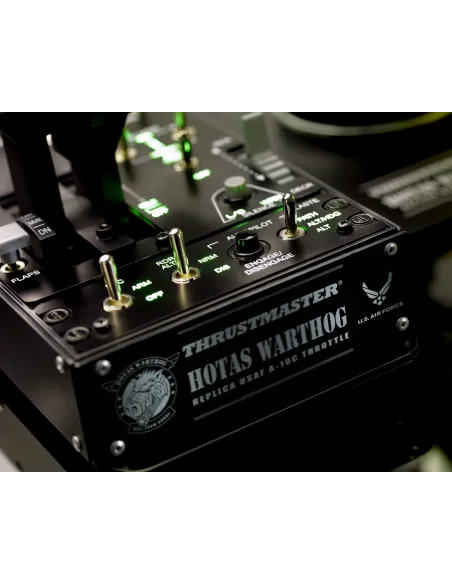 Thrustmaster Hotas Warthog Negro Palanca de mando PC