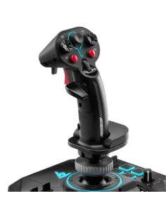 Thrustmaster Sol-R 4 HOTAS Negro USB Joystick Palanca de control lateral + cuadrante de aceleración Analógico Digital PC 2