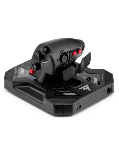 Thrustmaster Sol-R 4 HOTAS Negro USB Joystick Palanca de control lateral + cuadrante de aceleración Analógico Digital PC