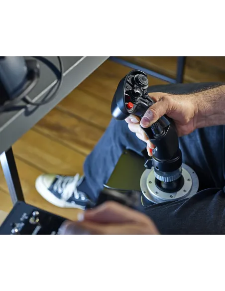 Thrustmaster F A-18C Hornet HOTAS Negro Palanca de mando