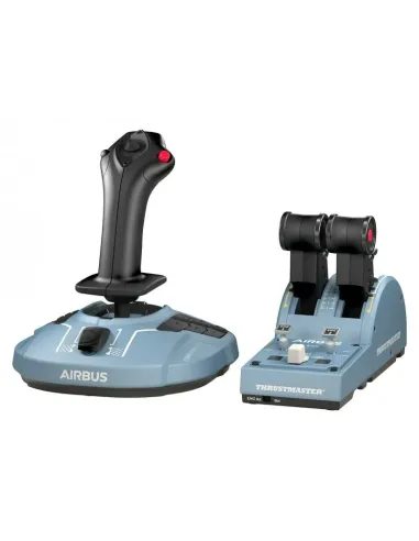 Thrustmaster Airbus Edition Negro, Azul USB Palanca de mando Analógico Digital PC