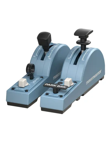 Thrustmaster TCA Quadrant Add-On Airbus Edition Negro, Azul Simulador de Vuelo PC
