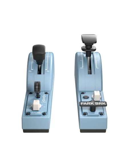 Thrustmaster TCA Quadrant Add-On Airbus Edition Negro, Azul Simulador de Vuelo PC