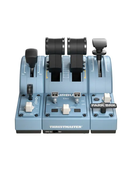 Thrustmaster TCA Quadrant Add-On Airbus Edition Negro, Azul Simulador de Vuelo PC
