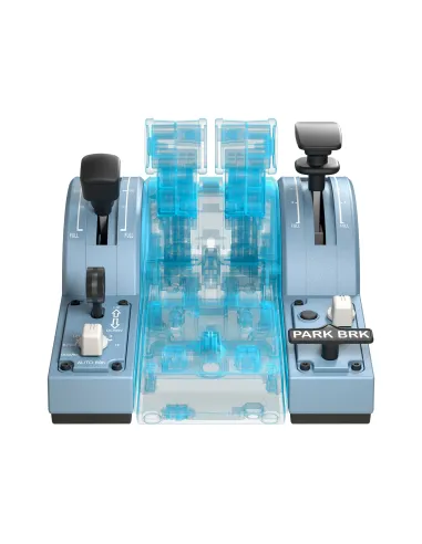 Thrustmaster TCA Quadrant Add-On Airbus Edition Negro, Azul Simulador de Vuelo PC