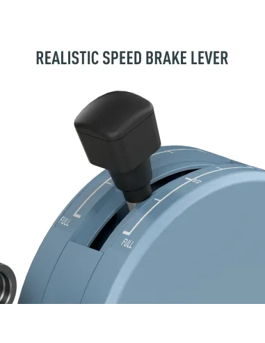 Thrustmaster TCA Quadrant Add-On Airbus Edition Negro, Azul Simulador de Vuelo PC