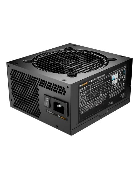 be quiet! Pure Power 13 M | 750W unidad de fuente de alimentación 20+4 pin ATX ATX Negro