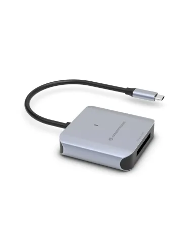 Conceptronic BIAN08G lector de tarjeta USB 3.2 Gen 2 Type-C Gris