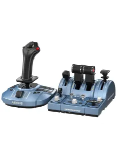 Thrustmaster TCA Captain Pack X Airbus Edition Negro, Gris USB Joystick Palanca de control lateral + cuadrante de aceleración