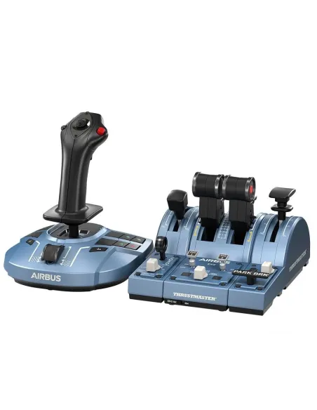 Thrustmaster TCA Captain Pack X Airbus Edition Negro, Gris USB Joystick Palanca de control lateral + cuadrante de aceleración