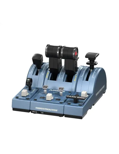 Thrustmaster TCA Captain Pack X Airbus Edition Negro, Gris USB Joystick Palanca de control lateral + cuadrante de aceleración