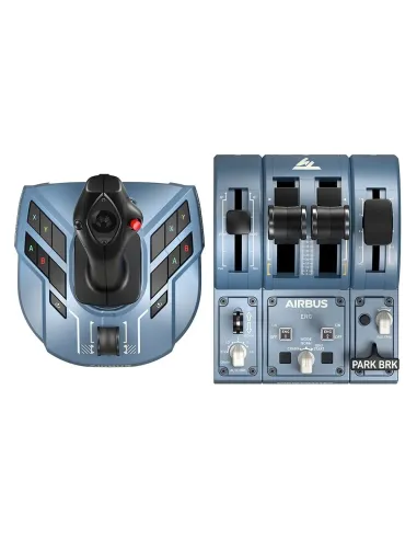 Thrustmaster TCA Captain Pack X Airbus Edition Negro, Gris USB Joystick Palanca de control lateral + cuadrante de aceleración