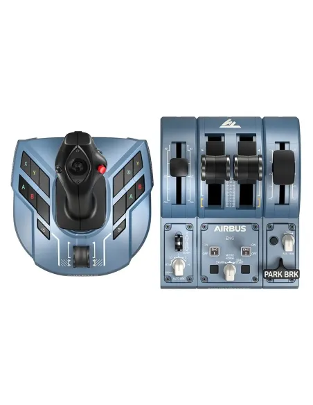 Thrustmaster TCA Captain Pack X Airbus Edition Negro, Gris USB Joystick Palanca de control lateral + cuadrante de aceleración