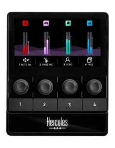 Hercules Stream 100 Negro 4 botones