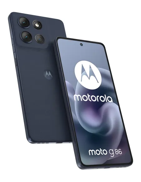 Motorola moto g86 5G 16,9 cm (6.67") SIM doble Android 15 USB Tipo C 8 GB 256 GB 5200 mAh Azul oscuro
