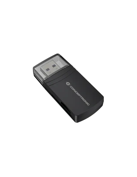 Conceptronic BIAN06B lector de tarjeta USB 3.2 Gen 1 (3.1 Gen 1) Type-A Negro