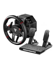 Thrustmaster T598 Negro, Rojo USB Volante + Pedales Analógico Digital PC, PlayStation 4, PlayStation 5
