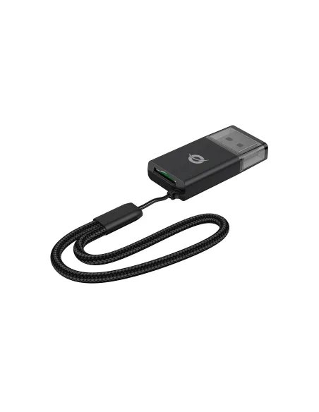 Conceptronic BIAN07B lector de tarjeta USB 3.2 Gen 1 (3.1 Gen 1) Type-A Negro