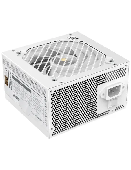 Mars Gaming MPB850SIW unidad de fuente de alimentación 850 W 24-pin ATX ATX Blanco