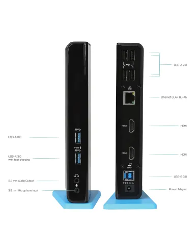 i-tec USB 3.0 USB-C Dual HDMI Docking Station