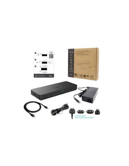 i-tec USB-C Triple Display Docking Station Gen 2 Pro + Power Delivery 100W