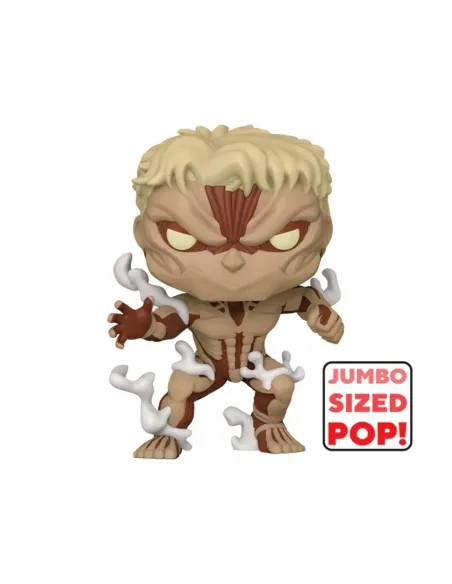 Funko pop! jumbo ataque a los titanes titan acorazado