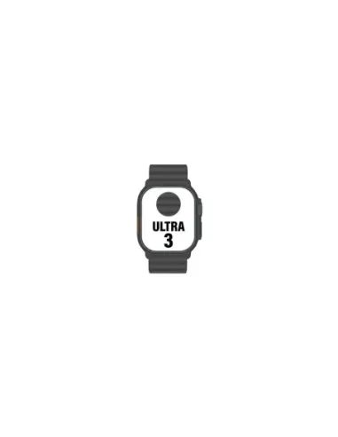 Apple Watch Ultra 3/ GPS/ Cellular/ 49mm/ Caja Titanio Negro/ Correa Ocean Negra