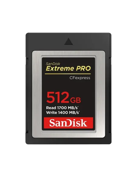 Tarjeta memoria flash sandisk extreme pro cfexpress 512gb