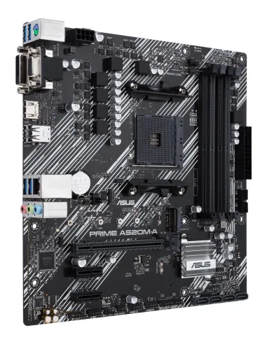 ASUS PRIME A520M-A II CSM AMD A520 Zócalo AM4 micro ATX