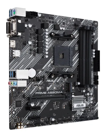 ASUS PRIME A520M-A II CSM AMD A520 Zócalo AM4 micro ATX