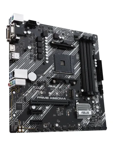 ASUS PRIME A520M-A II CSM AMD A520 Zócalo AM4 micro ATX