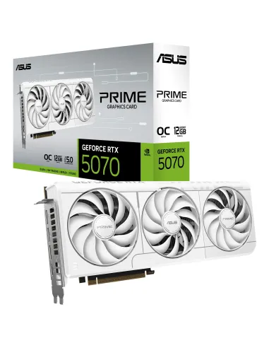 ASUS Prime -RTX5070-O12G-WHITE NVIDIA GeForce RTX 5070 12 GB GDDR7