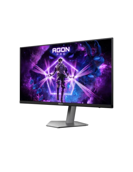 AOC AGON PRO AG276QZD2 pantalla para PC 67,3 cm (26.5") 2560 x 1440 Pixeles Quad HD QD-OLED Negro, Gris