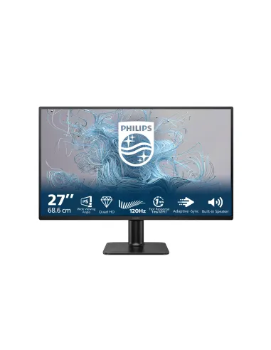 Philips 2000 series 27E2N2500 00 pantalla para PC 68,6 cm (27") 2560 x 1440 Pixeles Quad HD LCD Negro