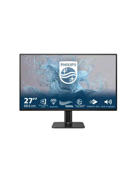 Philips 2000 series 27E2N2500 00 pantalla para PC 68,6 cm (27") 2560 x 1440 Pixeles Quad HD LCD Negro