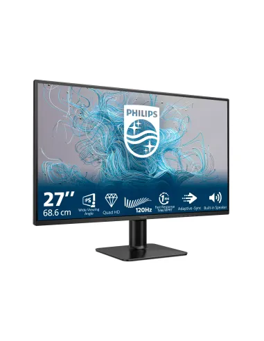 Philips 2000 series 27E2N2500 00 pantalla para PC 68,6 cm (27") 2560 x 1440 Pixeles Quad HD LCD Negro
