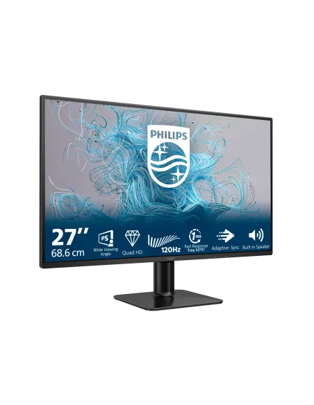 Philips 2000 series 27E2N2500 00 pantalla para PC 68,6 cm (27") 2560 x 1440 Pixeles Quad HD LCD Negro