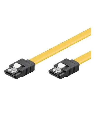 Ewent EC1511 cable de SATA 0,5 m SATA 7-pin Negro, Amarillo