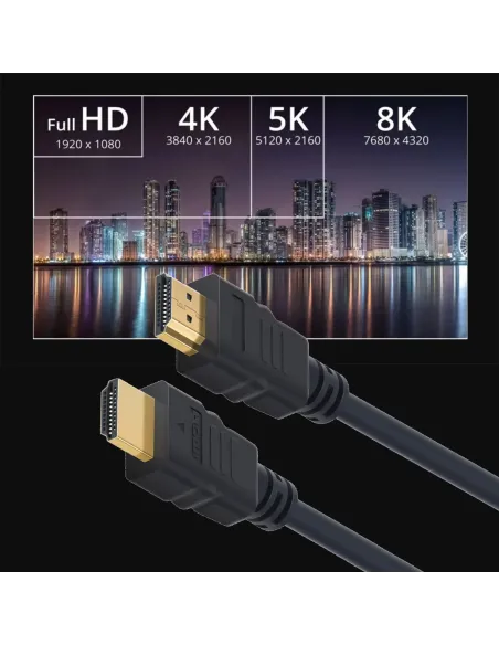Ewent EC1321 cable HDMI 1,8 m HDMI tipo A (Estándar) Negro