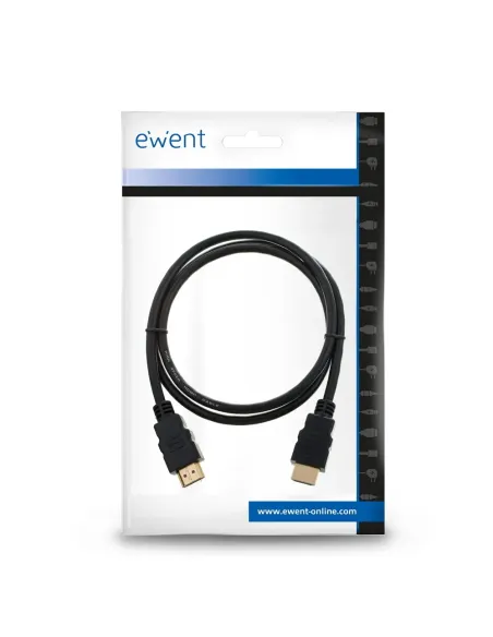 Ewent EC1321 cable HDMI 1,8 m HDMI tipo A (Estándar) Negro