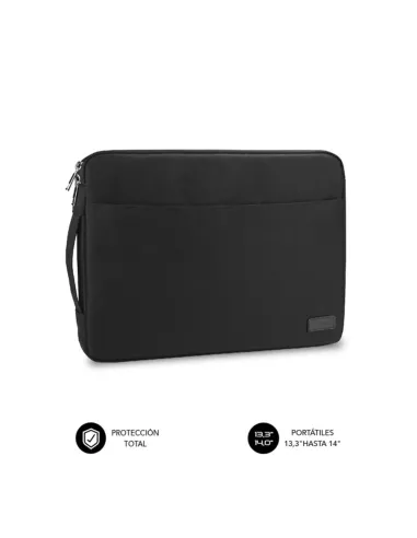 Funda subblim urban laptop sleeve para portatil 13.3pulgadas - 14pulgadas negro