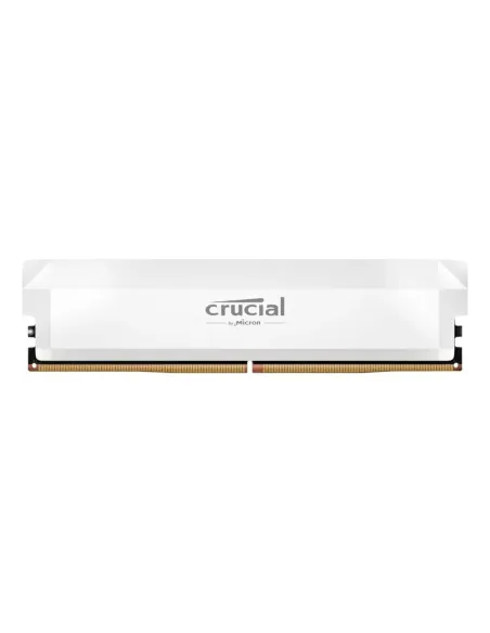 Memoria ram ddr5 16gb crucial pro - udimm - 6400 mhz - pc5 - 51200 - blanca