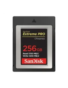 Tarjeta memoria flash sandisk extreme pro cfexpress 256gb