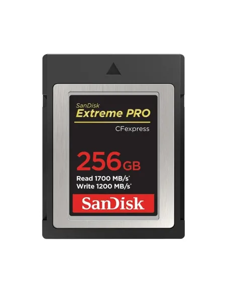Tarjeta memoria flash sandisk extreme pro cfexpress 256gb