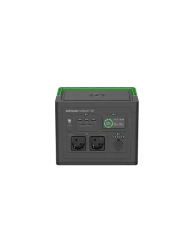 SCHNEIDER OFFGRID PORTABLE POWER STATION 730, 738WH LITHIUM-ION, 2 SCHUKO, SINEWAVE