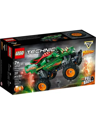 Lego technic monster jam dragon