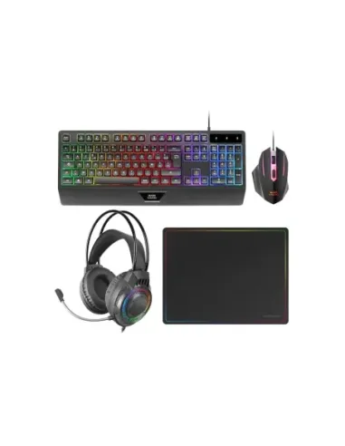 MARS GAMING TECLADO+RATON+ALFOMBRILLA+AURICULAR
